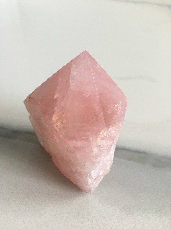 Rose Quartz Pointer