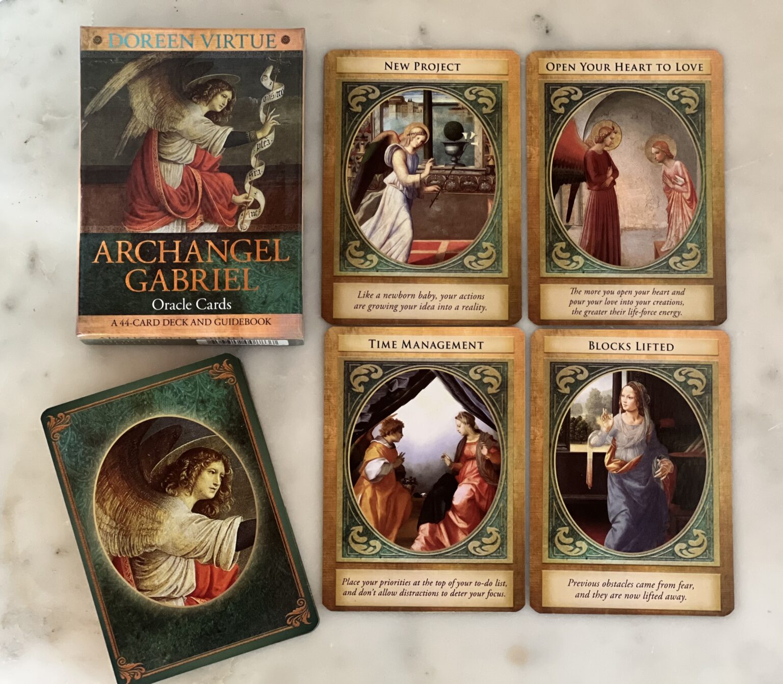 Archangel Gabriel Oracle Cards Doreen Virtue (Originals, very rare ...